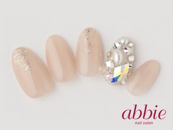 ネイルサロン アビー グランデュオ蒲田店(abbie)/ランバスビジュー　￥11055