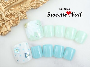 スウィーティーネイル 新宿三丁目店(Sweetie Nail)/フット★定額デイリーコース