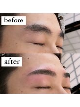 サムライビューティー 西新宿本店(SamuraiBeauty)/ボサ眉卒業｜メンズ眉毛☆