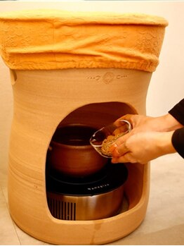 ムース 飯田橋 神楽坂(MUUSU)/椅子カバーで清潔に