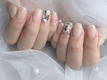 モナート(Monart)/キラッと埋めつくしネイル