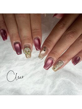 クリア(Clear)/クリスマスネイル