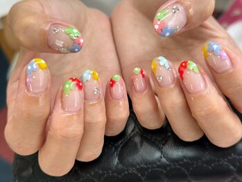 メリア(Melia)の写真/どんなデザインでも再現性◎持ち込み10本アート¥10000/細かいマグネットネイルから痛ネイルまで◎