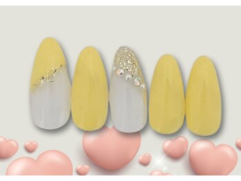 アイラッシュアンドネイルサロン カンカ(Kanka)/2月キャンペーンネイルB2￥5700