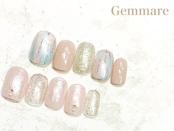 ジェンマーレ 二子玉川店の写真/【ハンドキャンペーンネイル¥7200】毎月変わるトレンド・季節アート満載デザイン*理想の指先を叶えます♪