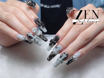 ゼン ネイル デザイン 池袋(ZEN NAIL DESIGN)/題長さだしやり放題×つけ放