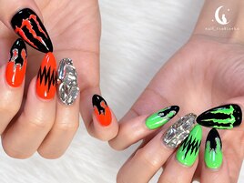 秋！Monster×ハロウィンネイル