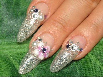 ネイル スワンベリー/チップジェル