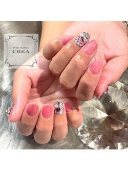 ジェルネイル 4本アート