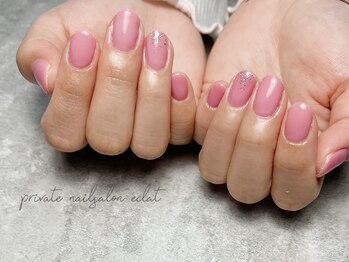 エクラ(eclat)/ピンク×ワンカラー