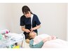 【本格施術と美容鍼(電気鍼】コース目安40本