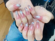 ウサギネイル 新大久保店(usagi nail)/ピンクネイル