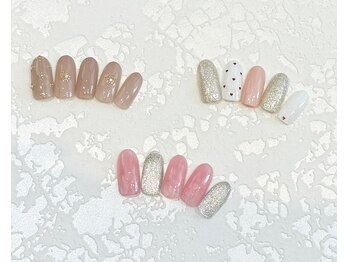 コエル(coel)の写真/【高リピートサロン】ワンカラー￥5600～*オフケア,フォルムにもこだわり、ワンカラーでも映えるお手元に。