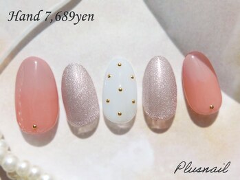 プラスネイル 北千住東口店(PLUS NAIL)/【3042】定額7,689円ドット