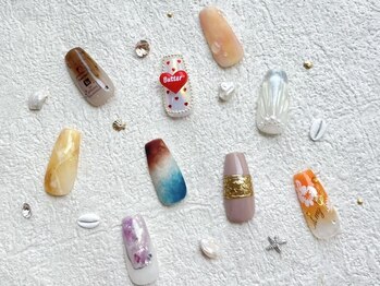 ネイルサロン リリアン(Lilian)の写真/特別な日には特別なネイルで気分をUP☆思い出に残るオーダーチップもOK！！ご予約はお早目に♪