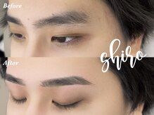 シロ 浜松駅前店(Shiro)の雰囲気（横から見ても顔馴染みの良いカッコいい眉毛デザイン [ まゆげ ]）