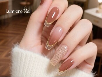 ルミエール ネイル モンナカ(Lumiere Nail Monnaka)の写真/＼韓国・ワンホンパーツ1000種類以上／きらちゅる大人気のワンホンネイル☆《マグネットワンカラー4990円》