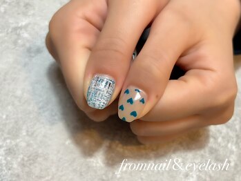 フロムネイルアンドアイラッシュ 神戸三宮(from nail&eyelash)/パラジェル取扱/フィルイン施術