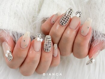 ビアンカ 新宿西口店(Bianca)の写真/◎豊富なデザインで過去一のネイルをお約束♪チップ長さだしもOK♪定額ネイル¥5800~オフのみも