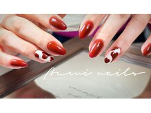 アユミネイル 川崎(Aumi nail)/バレンタインネイルにハード！