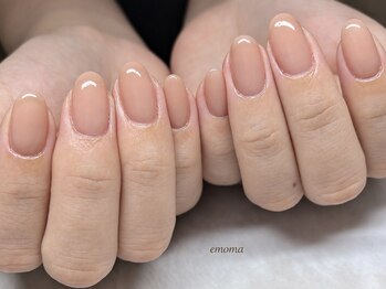 エモマ(emoma)の写真/【コスパ◎】シンプルでもおしゃれなネイルを楽しみたい方へ★シンプルコース￥3,800♪指先からオシャレに!!