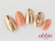 ネイルサロン アビー グランデュオ蒲田店(abbie)/ミラーニュアンス　￥11924