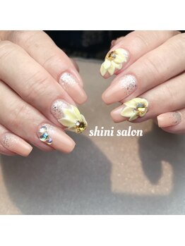 シンイサロン(shini salon)/3dひまわり夏本番♪