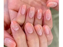 ビューティービースト フォー ネイルアンドアイラッシュ 並木店(beauty:beast)/シンプルラメグラデーション