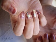 グレースネイルファクトリー(grace'nail factory)/フィルイン/ニュアンスネイル