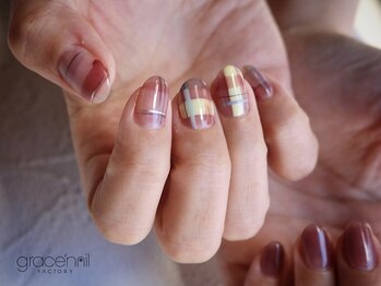 グレースネイルファクトリー(grace'nail factory)/フィルイン/ニュアンスネイル