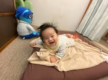 子育てママの整体サロン/施術中のお子様の様子
