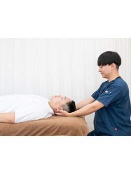 ヘッドスパで癒されたい