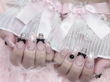 モカ 京橋(moca)/【Akari】チェックネイル