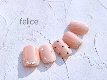 ネイルサロン フェリーチェ(felice)/【定額ネイル】¥7480
