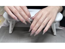 キアラネイルサロン/チップ長さだしワンカラー 