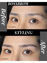 ボス ブロウ 天白店(BOSS BROW)/施術風景　＃眉毛＃アイブロウ