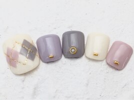 ガーリーアーガイルフット8480円