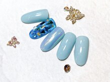 ネイルグラマラス 西新井店/《パラジェル》うるきらネイル　