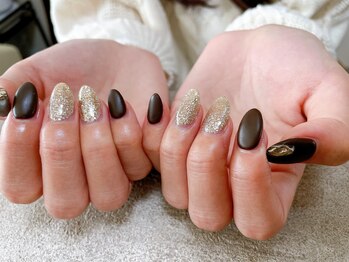 キキネイル 二子玉川(kikinail)/11月定額A マットネイル