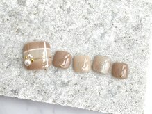 サロン ド モモ(salon de momo)/【foot】華やかデザイン