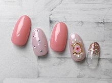 キャンアイドレッシー ヨコハマ元町店(Can I Dressy)/【NEW】桜ネイル/オフ込¥7990