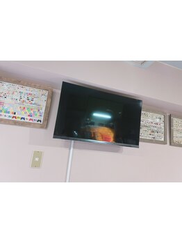 DVDが見られるサロン