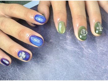 ちぐはぐネイル