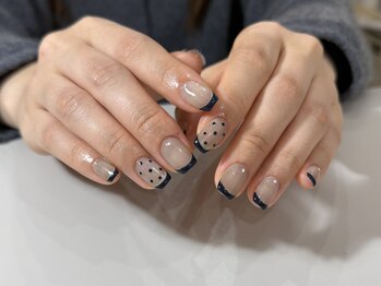 プチナノ(petitnano)/【rina】ニュアンスネイル