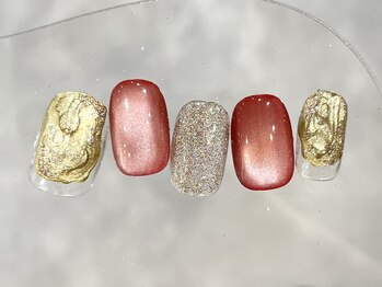 クレモアネイル 浦和店(CLEMORE NAIL)/キラキラマグネットネイル