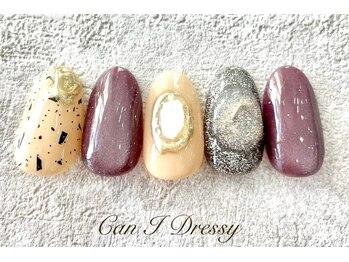 ウズラネイル¥8,000