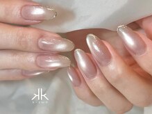 ケーツーネイル(k-two nail)/マグネット×ラメライン(みな)