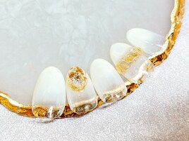 ホワイトリングネイル