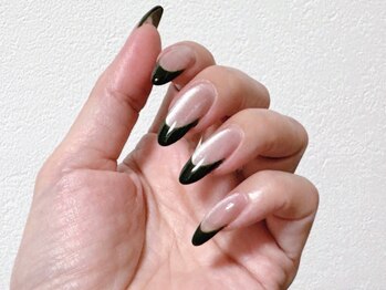 ウィズ 神戸(with)の写真/【常任本部認定講師在籍サロン】爪のお悩みを解消しながら、大人女性の魅力を引き立たせる上品ネイル♪