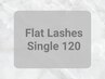 まつげエクステ・セーブルフラットラッシュ120本